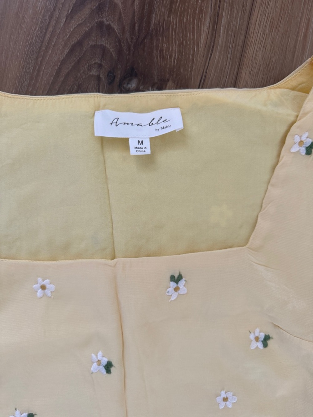 Yellow Embroidered Two-Piece Set - Picture 2 of 4